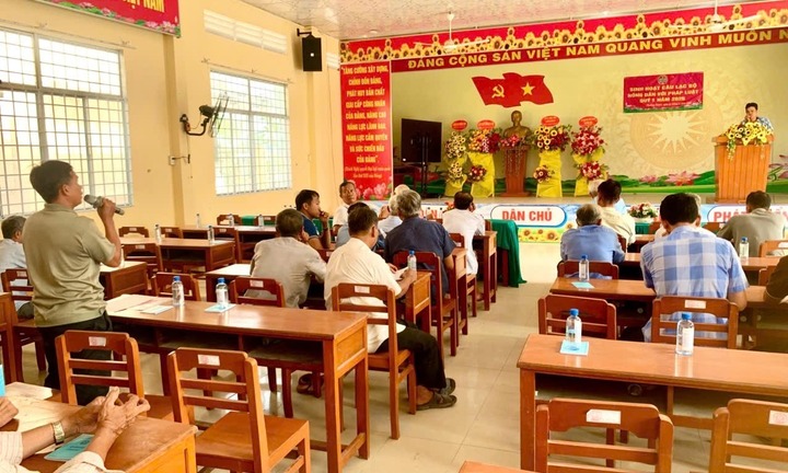 Hội Luật gia huyện Cao Lãnh đồng hành cùng nông dân trong việc hiểu và tuân thủ pháp luật