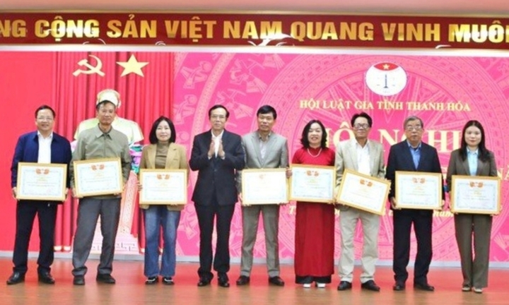 Hội Luật gia tỉnh Thanh Hóa nỗ lực cống hiến trong kỷ nguyên vươn mình