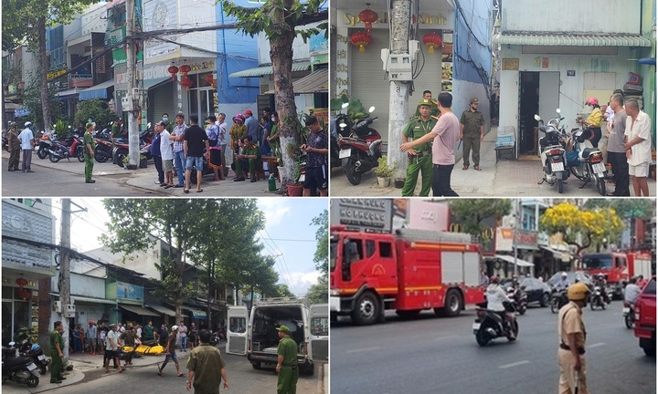 Hiện trường vụ cháy nhà, 4 người tử vong ở Tiền Giang