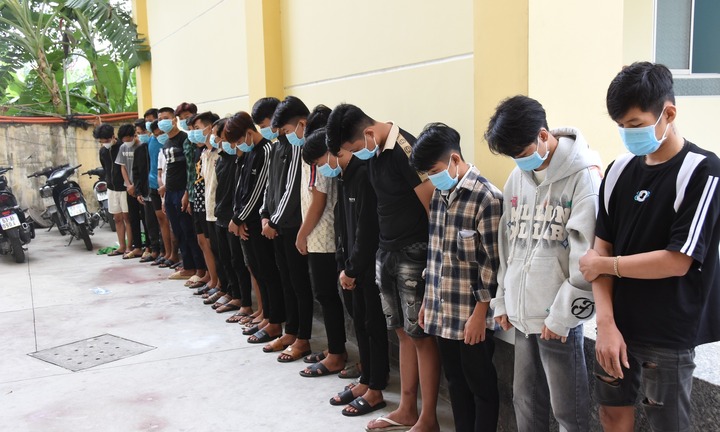 Triệu tập 24 thanh, thiếu niên hẹn nhau hỗn chiến ở Tiền Giang