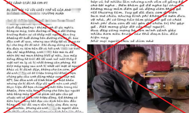 Sự thật ngã ngửa phía sau thông tin nam thanh niên ở Đắk Nông bị bắt cóc, tống tiền lan truyền trên mạng