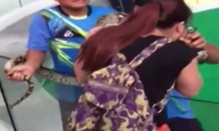 Clip: Liều lĩnh hôn trăn gấm, người phụ nữ nhận cái kết đầy đau đớn