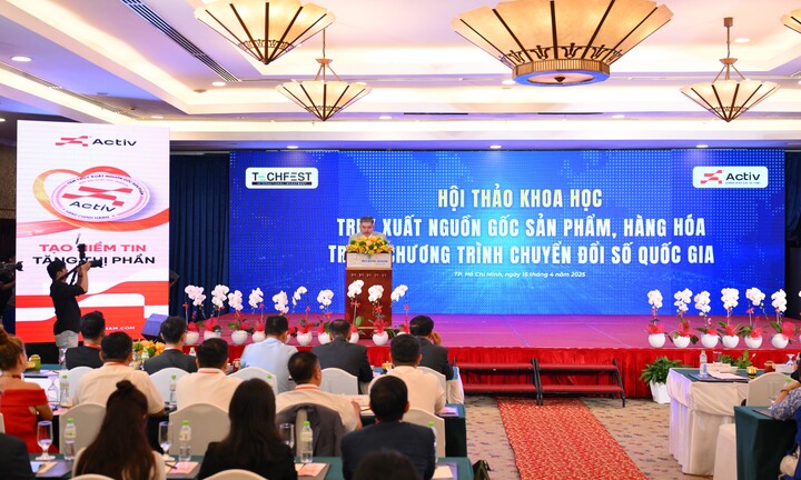 Hội thảo  "Truy xuất nguồn gốc sản phẩm, hàng hóa trong chương trình chuyển đổi số quốc gia "