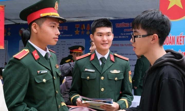 Tuyển sinh 2025: Chi tiết tổ hợp xét tuyển của 20 trường quân đội