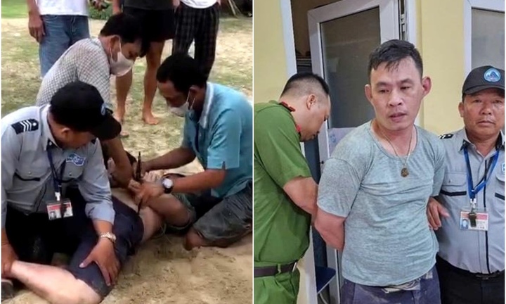 Clip: Nghẹt thở cảnh khống chế đối tượng trộm tài sản của du khách tắm biển