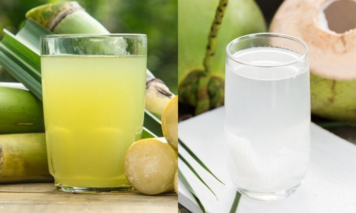Nước mía hay nước dừa tốt hơn?