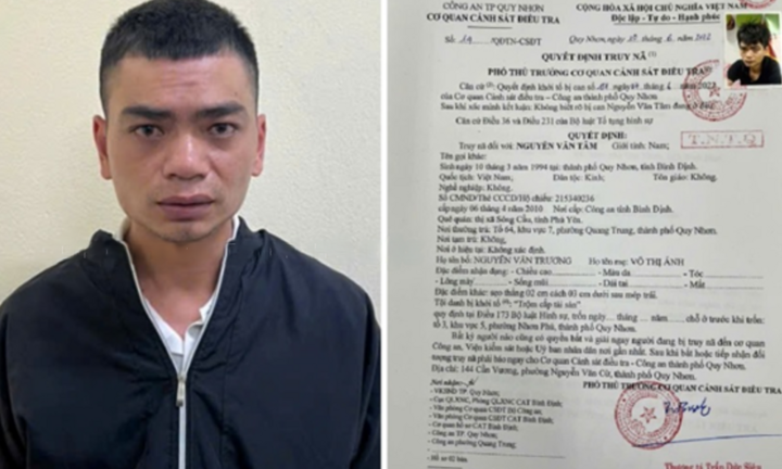  Bắt giữ đối tượng truy nã trốn chạy từ Bình Định ra Hà Nội