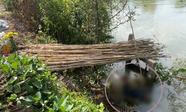 Phát hiện xác chết trong đám lục bình trên sông Trà Lọt, bất ngờ danh tính nạn nhân
