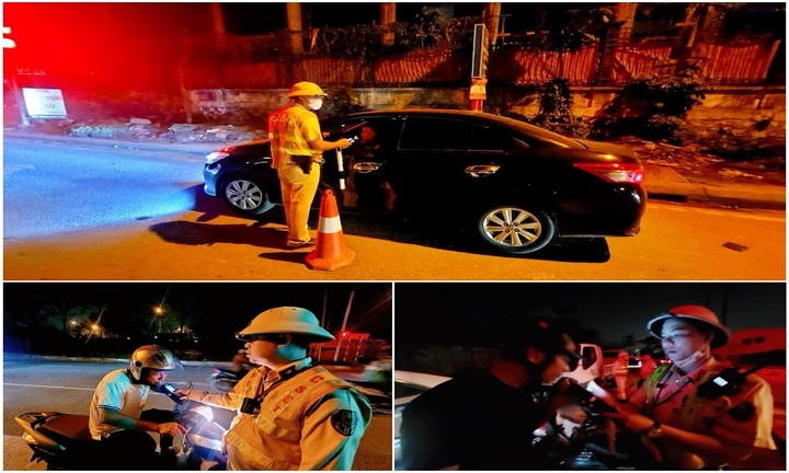 Kiên quyết xử lý vi phạm nồng độ cồn, giữ bình yên nơi cửa ngõ Thủ đô