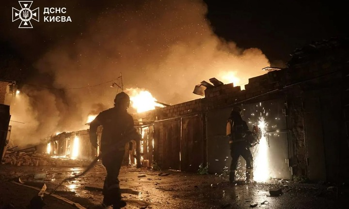 Thủ đô Ukraine bất ngờ hứng