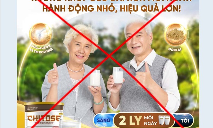 Phát hiện thêm thực phẩm bổ sung quảng cáo “giảm đau xương khớp, cải thiện giấc ngủ” thổi phồng công dụng