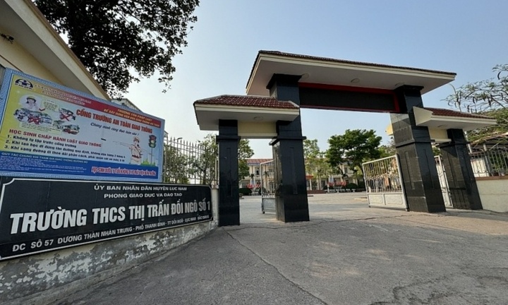 Vụ nam sinh lớp 6 ở Bắc Giang bị bạn đánh ngay trong trường: Phòng GD&ĐT huyện Lục Nam nói gì?