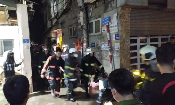 Hiện trường vụ cháy nhà ở Hà Nội, 3 người tử vong, 1 người bị thương