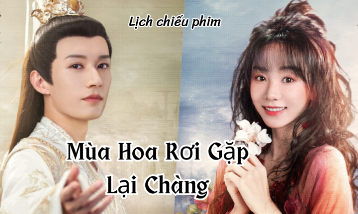 Lịch chiếu phim Mùa Hoa Rơi Gặp Lại Chàng tập 1 đến 15 mới nhất, chính xác nhất