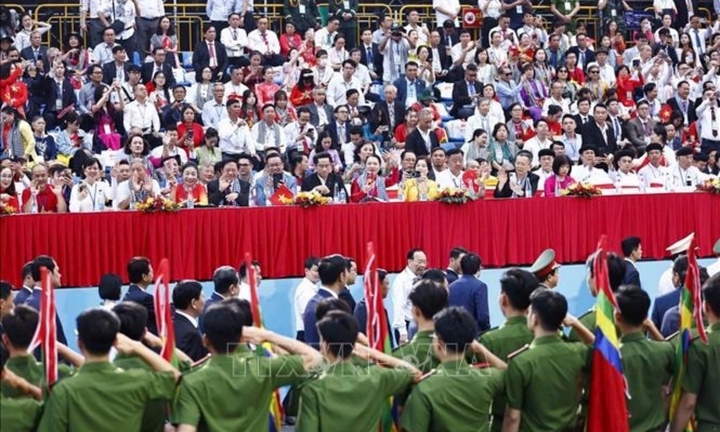 Lễ kỷ niệm, diễu binh, diễu hành 50 năm Ngày giải phóng miền Nam, thống nhất đất nước