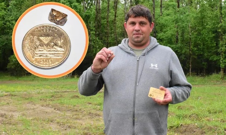 Dạo chơi trong công viên, người đàn ông vô tình “vớ” được kho báu 