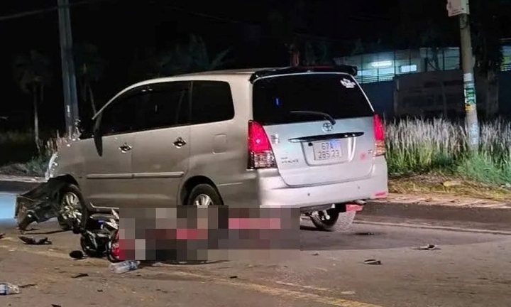 Tai nạn giao thông ở Long An, nam thanh niên tử vong tại chỗ