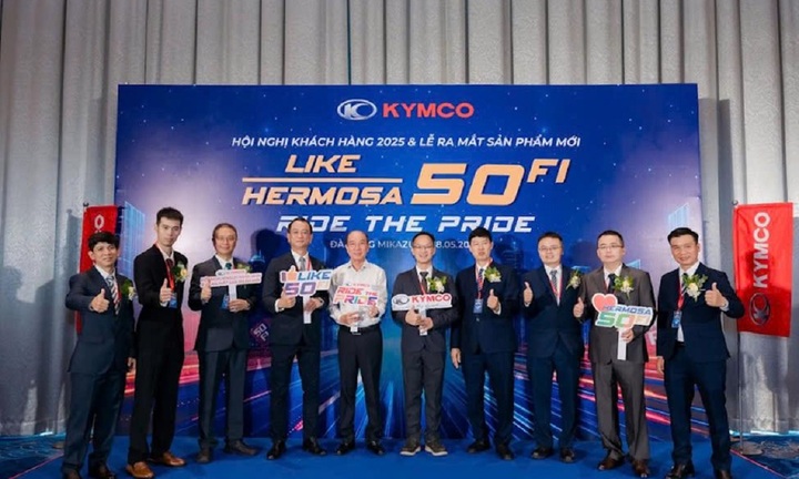 Bộ đôi xe tay ga 50Fi mới khẳng định vị thế tại Việt Nam của KYMCO