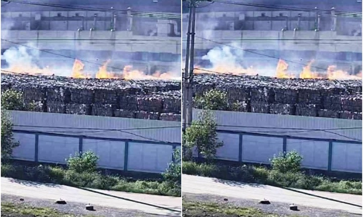 Clip: Cháy dữ dội tại công ty giấy ở Ninh Bình, cảnh sát vất vả cứu hỏa