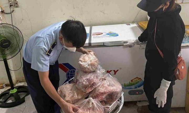 Đắk Lắk: Tiêu hủy gần 400kg thịt heo không rõ nguồn gốc, xuất xứ