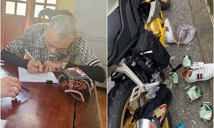 Nam thanh niên uống bia rồi bỏ lại xe máy trên cầu, bắt taxi về khách sạn ngủ 