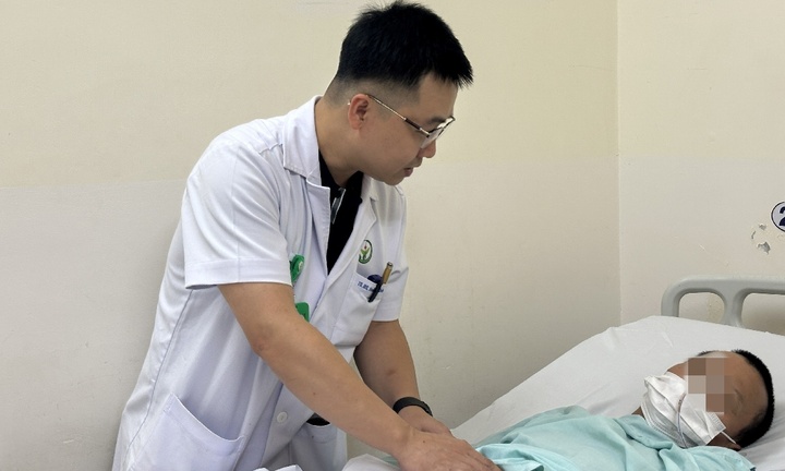 Người đàn ông nhập viện cấp cứu vì tai nạn