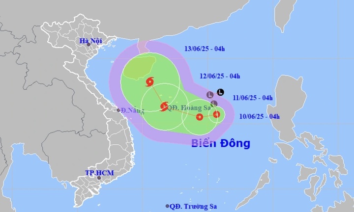 Chuyên gia: Áp thấp nhiệt đới có khả năng thành bão số 1 và có thể mạnh thêm
