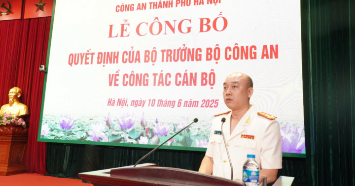 Đại tá Nguyễn Đức Long giữ chức vụ Phó Giám đốc Công an TP.Hà Nội