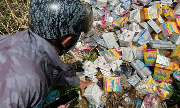 Vụ thực phẩm chức năng bị vứt thành đống ở TP.HCM: