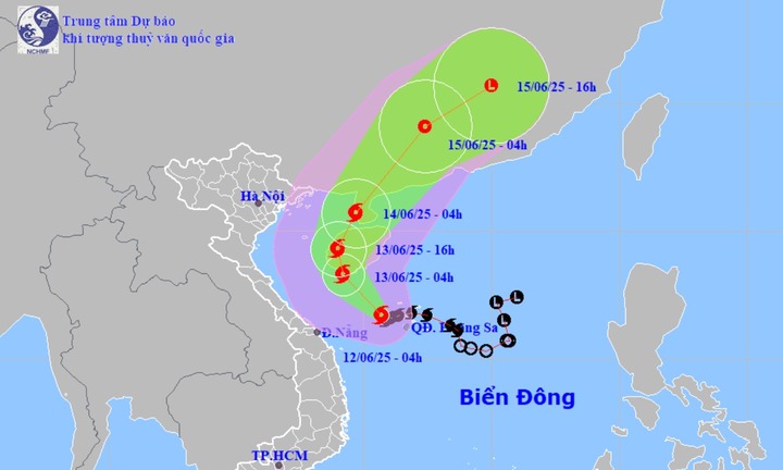  Bão số 1 Wutip mạnh lên cấp 10, giật cấp 13, miền Trung mưa lớn