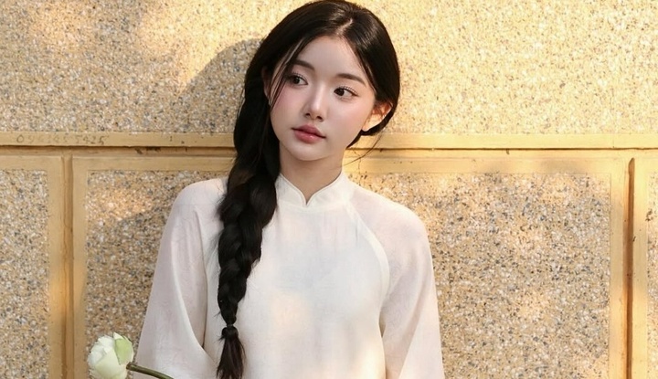 Gợi ý những kiểu tóc phù hợp mặc áo dài chụp kỷ yếu