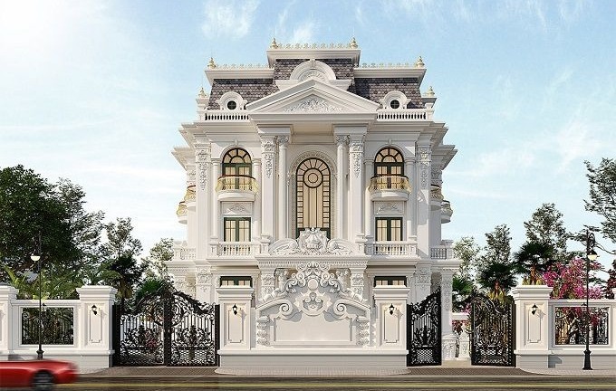 Mẫu biệt thự sang trọng