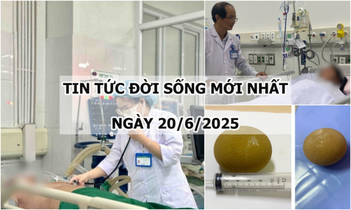 Tin tức đời sống 20/6: Uống nửa lít rượu mỗi ngày, người đàn ông nguy kịch vì viêm tụy cấp