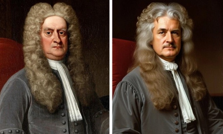 Nhờ AI phục dựng chân dung thiên tài vật lý Isaac Newton và cái kết bất ngờ