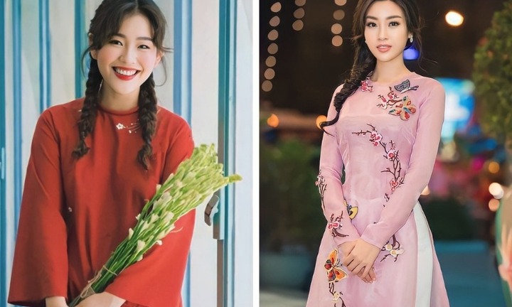 Các kiểu tóc mặc áo dài đẹp