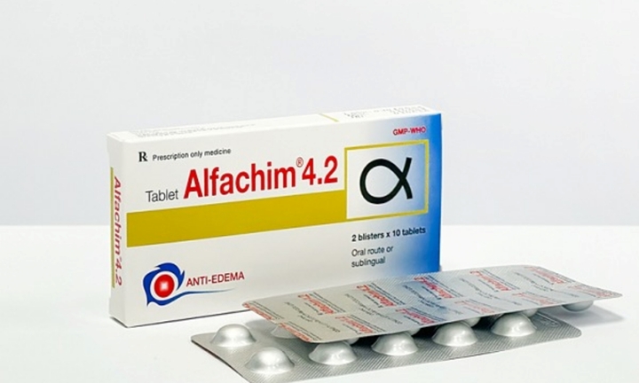 Lý do lô thuốc Alfachim 4.2 điều trị phù nề sau chấn thương, bỏng bị thu hồi
