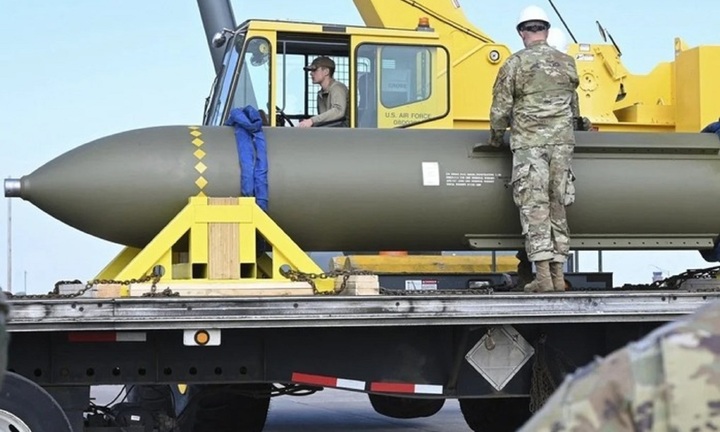 Siêu bom phá boongke GBU-57 của Mỹ 