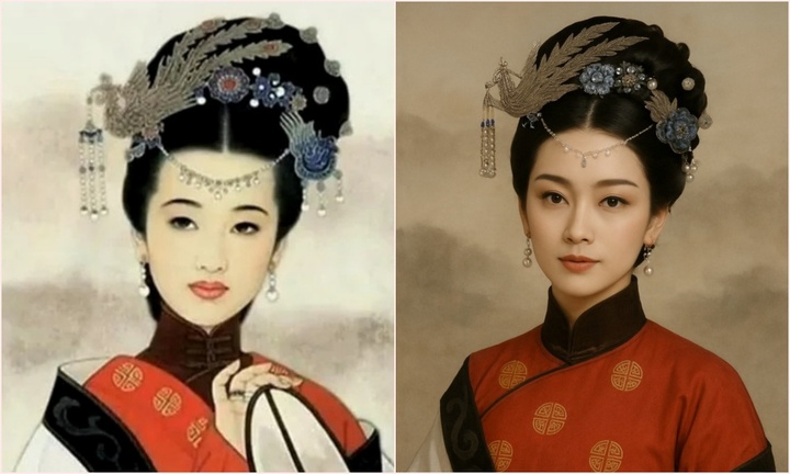 Nhờ AI phục dựng nhan sắc Tiêu Hoàng hậu và cái kết đẹp ngoài sức tưởng tượng