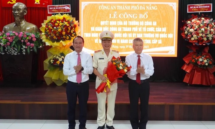 Thiếu tướng Nguyễn Hữu Hợp làm Giám đốc Công an TP. Đà Nẵng sau sáp nhập