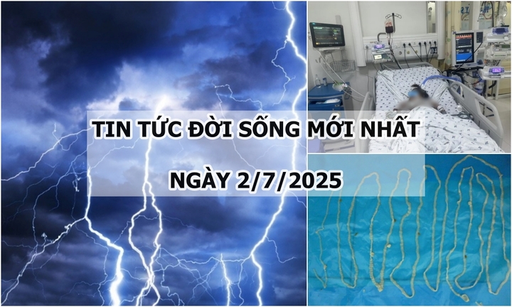 Tin tức đời sống 2/7: Cứu hai vợ chồng bị sét đánh khi đang làm ruộng