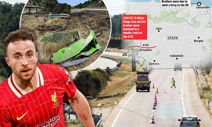 Vì sao Diogo Jota lái xe đi phà sang Anh, dẫn đến tai nạn thương tâm?