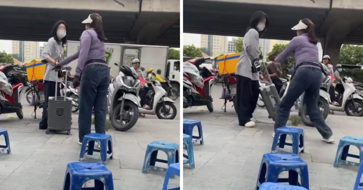 Danh tính người phụ nữ bán nước đuổi cô gái khi đang đứng trên vỉa hè chờ xe ở Mỹ Đình, Hà Nội