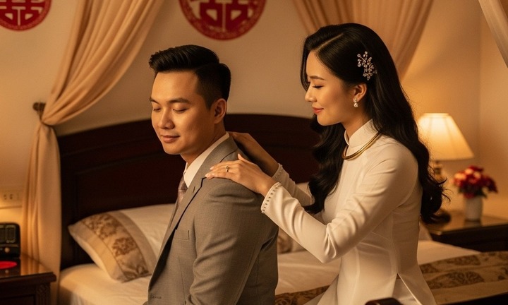 Đêm tân hôn, mẹ chồng dặn làm một việc khiến tôi phải áy náy với chồng!