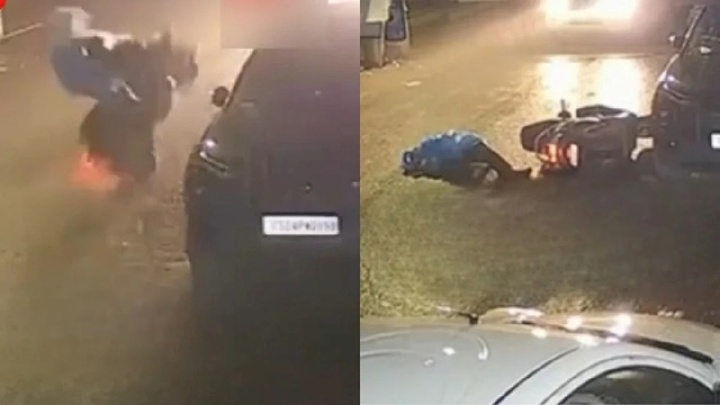 Clip: Vướng dây điện cao thế giữa đường, nam thanh niên tử vong