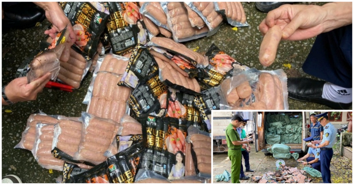 Phát hiện, thu giữ 3.180 túi xúc xích không rõ nguồn gốc xuất xứ ở Lạng Sơn