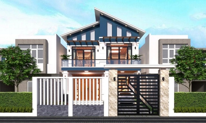 Các mẫu nhà 2 tầng đẹp giá 700 triệu