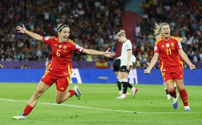 Kết quả bóng đá hôm nay ngày 24/7: Tây Ban Nha lần đầu tham dự chung kết Euro
