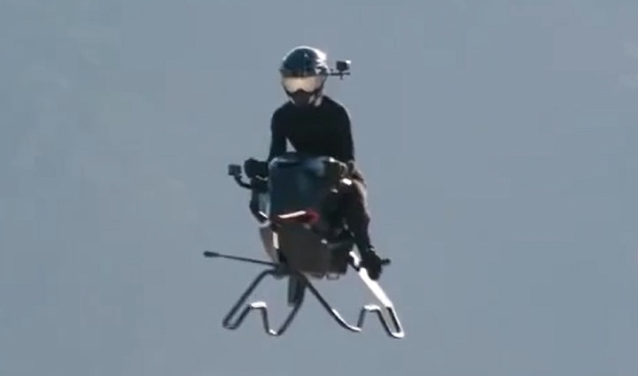 Xe bay Airbike gây 