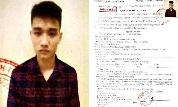 Công an Hà Nội truy nã Vũ Công Sơn