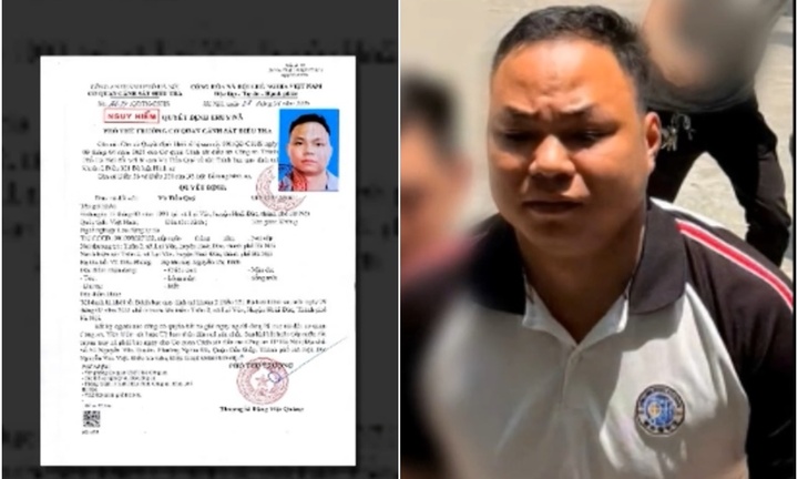 Bắt đối tượng truy nã Vũ Tiến Quý